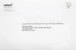 Austin Direct Mail Reliant env result 300x198